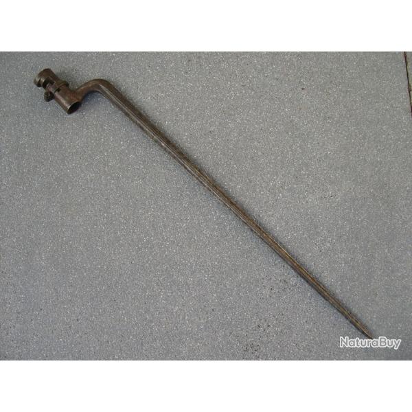 Belle Baionnette d'essai dans son jus pour fusil 1857 et ant�rieurs