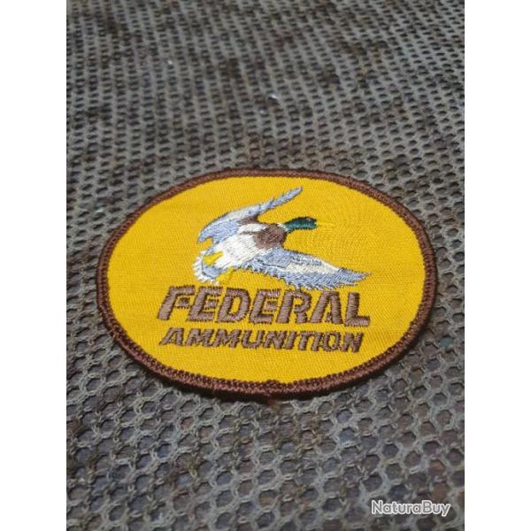 �cusson en tissus brod� de la marque de cartouches FEDERAL