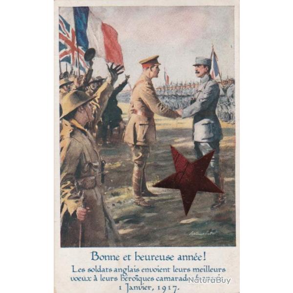 CPA - MILITAIRE Bonne et beureuse ann�e - N�068