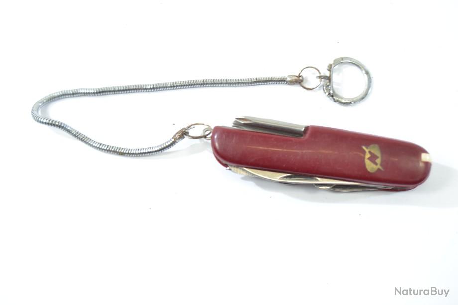 Couteau Multifonctions Rostfrei Rouge, Outils, 11 Fonctions, Canif