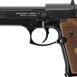Pistolet &agrave; plomb 4.5 mm UMAREX - BERETTA 92 FS (4 joules max) Noir Bois