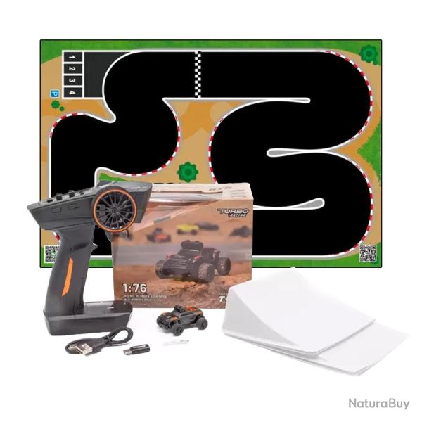 Pack Mini Voiture RC Monster Truck et piste n�2