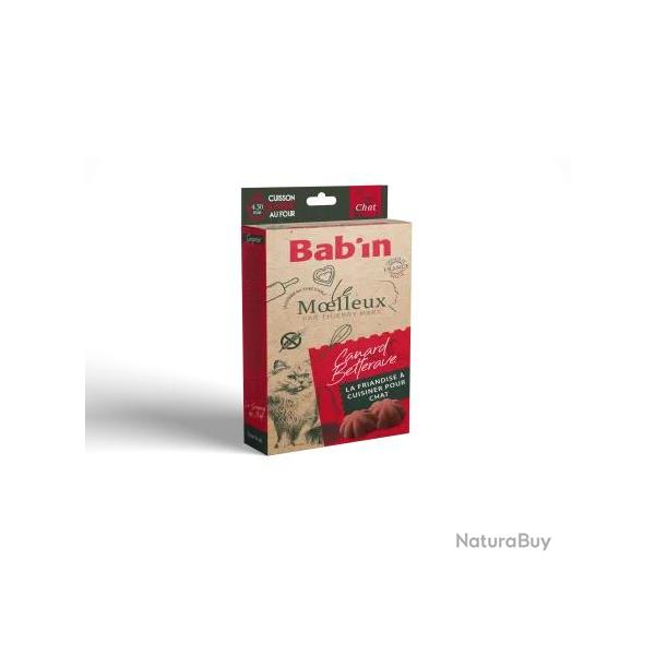 4 boites de 150 g Moelleux - Canard betterave-Friandises pour chat adulte � cuisiner