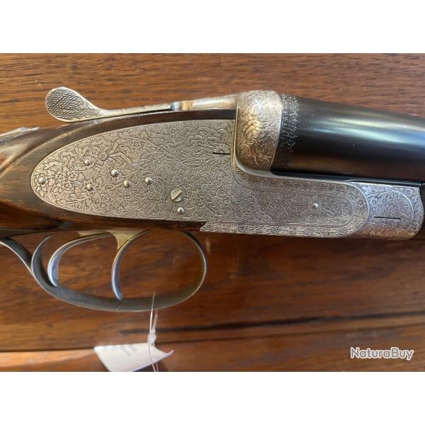 Fusil Boucher, platines v�ritables cal12/70 canon de 71cm avec son deuxi�me canon de 81cm.