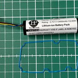 PACK Batterie 3400mAh T5 TT10 TT15 T5X TT15X + JOINT d'&eacute;tanch&eacute;it&eacute; NEUF