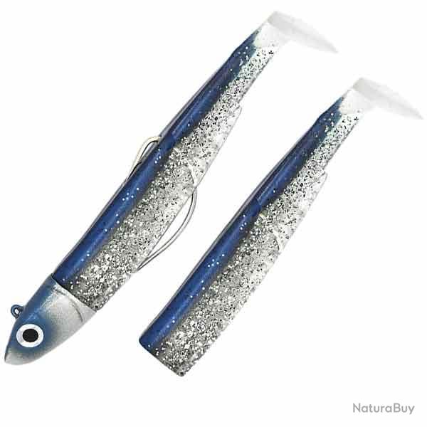 Combo Black Minnow 120 Off Shore - 12cm - 25g - Taille 3 Barracuda Blue
