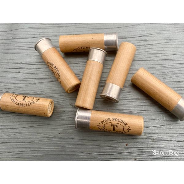 Lot de 7 cartouches de calibre 16 SFM.