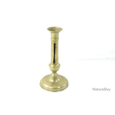 BOUGEOIR FLAMBEAU ANCIEN BRONZE DORÉ/LAITON STYLE XVIIIème EPOQUE XIXème SIÈCLE