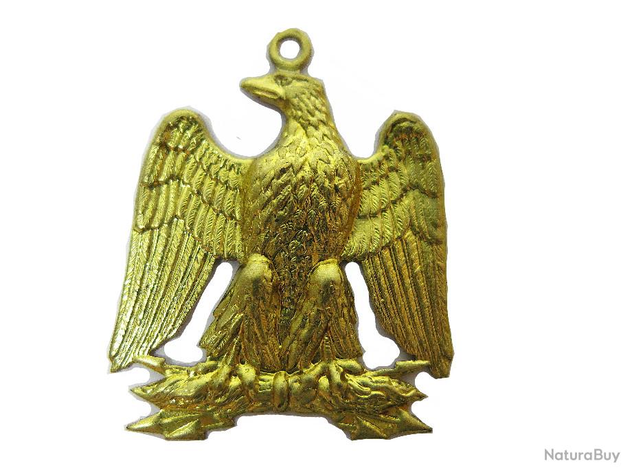 Médaillon Mural Napoléon - Aigle Impérial - Décoration Style Empire (Neuf, 14 Cm)