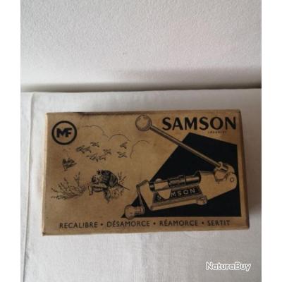 Lot Désamorceur, Sertisseur, Recalibreur SAMSON + Outil - Occasion Collection