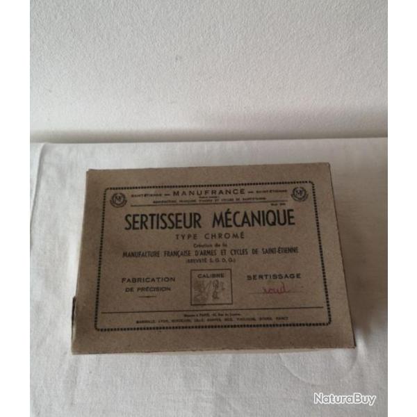 Sertisseur m�canique Manufrance