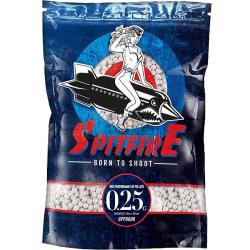 Billes Airsoft 0,25g Spitfire haute pr&eacute;cision pour r&eacute;pliques AEG