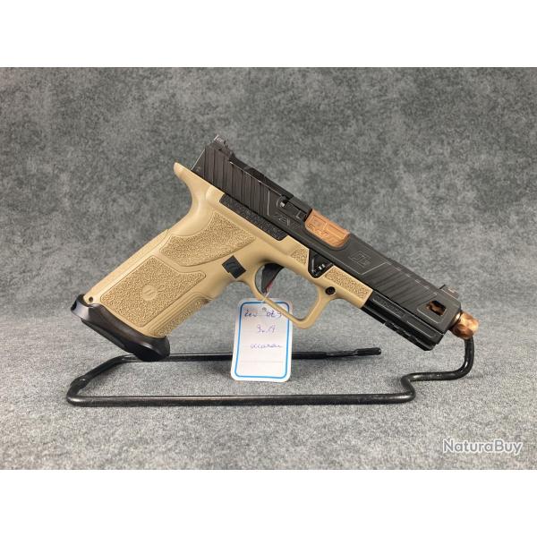 Pistolet Zev Oz9 standard filet� Cal. 9X19 - Occasion