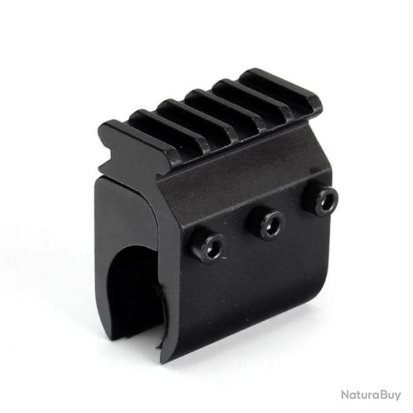 Rail picatinny pour Optique avec fixation sur canon de 17 � 30 mm