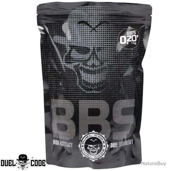 Billes airsoft Duel Code 0,20g Absolute 1 kilo - 5000 billes standard airsoft