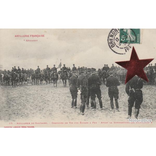 CPA -Artillerie Fran�aise, Concours de Tir aux Ecoles � Feu- N�069