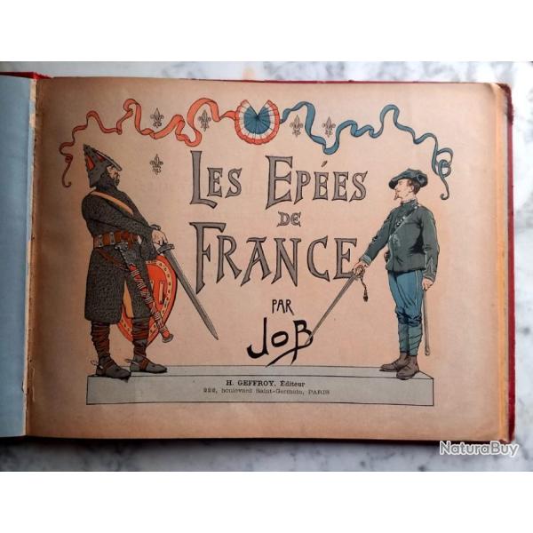 LES EPEES DE FRANCE par JOB  1894