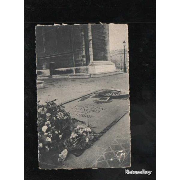 paris la tombe du soldat inconnu cpsm