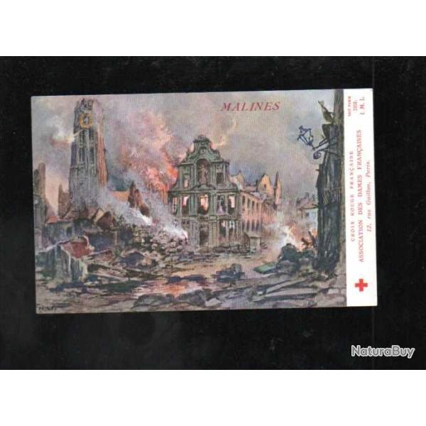 malines croix rouge fran�aise association des dames fran�aises guerre europ�enne de 1914-1915