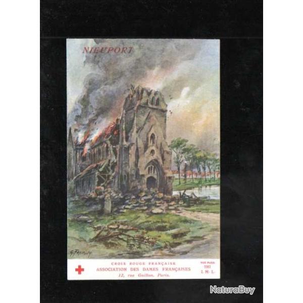 nieuport croix rouge fran�aise association des dames fran�aises guerre europ�enne de 1914-1915