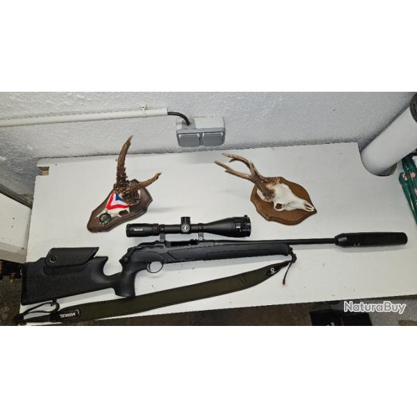 Carabine Merkel RX Helix Speedster canon semi lourd Black S�ries - Cal. 308 win