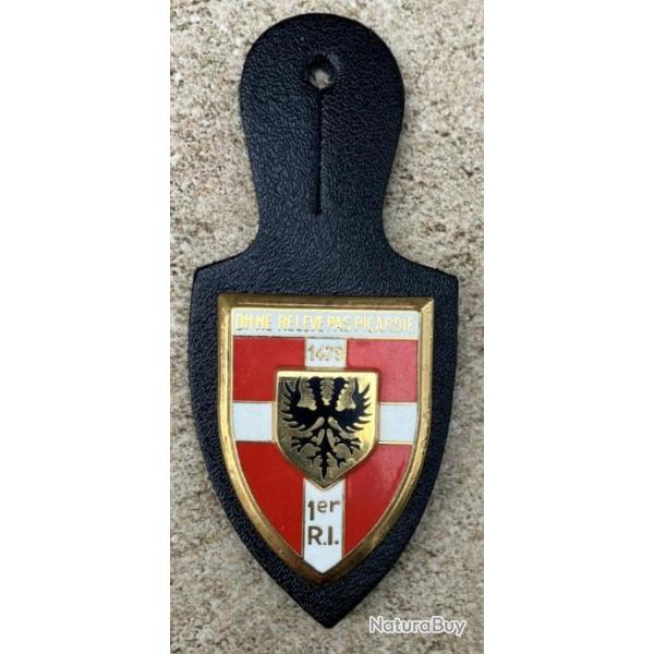 1� R�giment d'Infanterie, �cu, dor�, 2 pontets