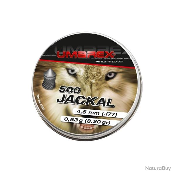 PLOMB UMAREX JACKAL POINTU CAL 4.5 MM 0.53 G X500