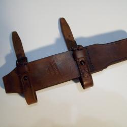 militaria ww1 &eacute;tui cuir pour grande pince peugeot fr&egrave;res coupe barbel&eacute; 14/18 POILU