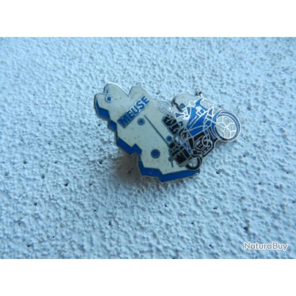 pin's insigne motard gendarmerie Meuse