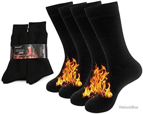 Chaussettes Thermiques Et épaisses En éponge Pour ... – Grandado
