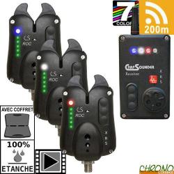 Coffret Carpsounder Centrale 3 D&eacute;tecteurs Roc XRS-ACC