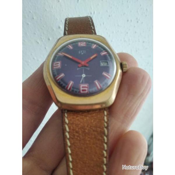 FOR MONTRE M�CANIQUE FABRIQU�E EN FRANCE 1970s