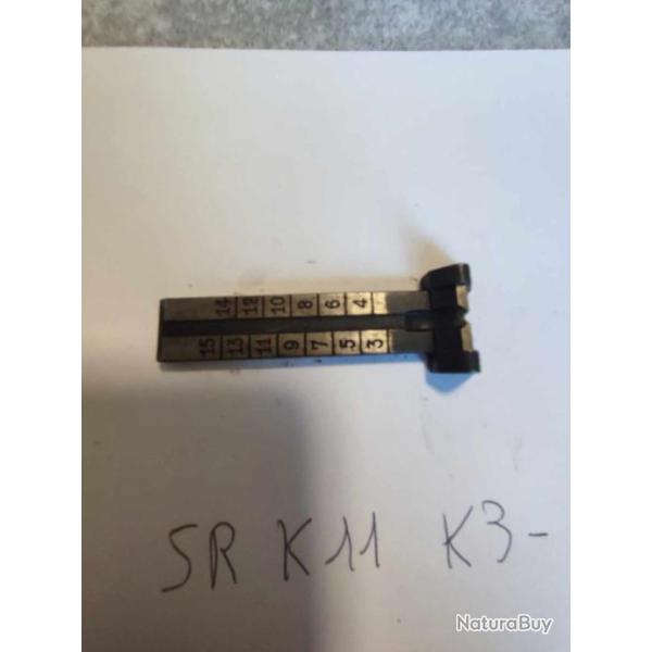 vend planchette de hausse sans curseur  K11/31