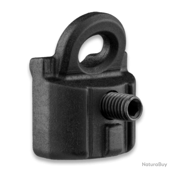 Adaptateur avec anneau pour dragonne FAB Defense GSCA pour pistolet Glock - Noir / Gen 4-5