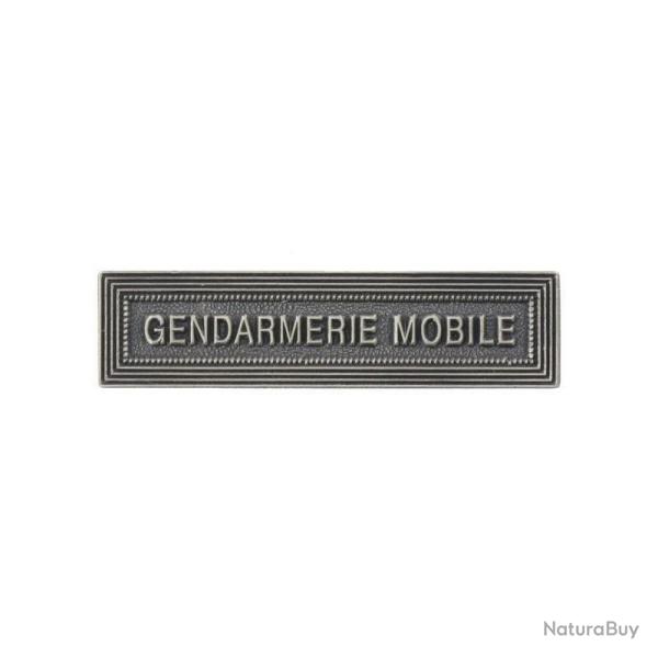 Agrafe Gendarmerie Mobile Argent - Autre
