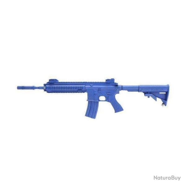 Arme d'entra�nement Blueguns HK - Bleu / HK 416 w/14.5" Barrel / Poids factice
