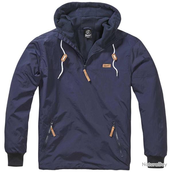 Blouson Brandit Luke Windbreaker Bleu