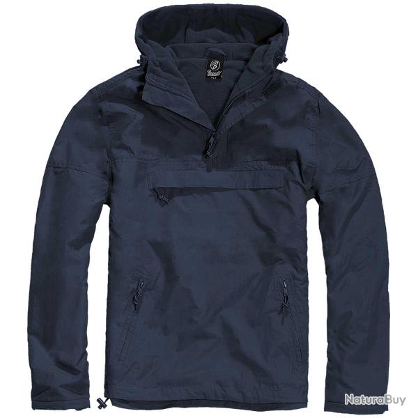 Blouson Brandit Windbreaker Bleu