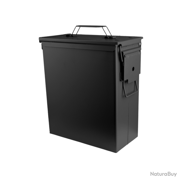 Caisse  munitions Mil-Tec Steel M9 cal .50 US - Noir