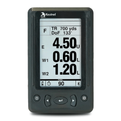Calculateur de tir Kestrel Meters S&eacute;rie 5 avec affichage HUD - Noir