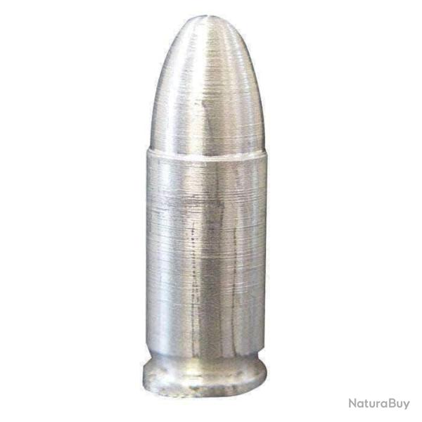 Cartouche de manipulation Dummy Round - Argent / 38 (9 mm)