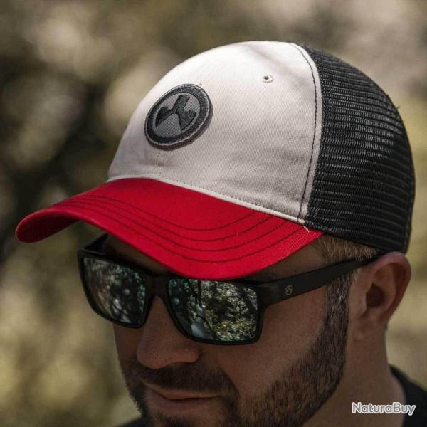Casquette Magpul Icon Patch Washed Trucker - Blanc
