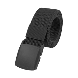 Ceinture Brandit Fast Closure en polypropyl&egrave;ne 130 x 3,5 cm - Noir