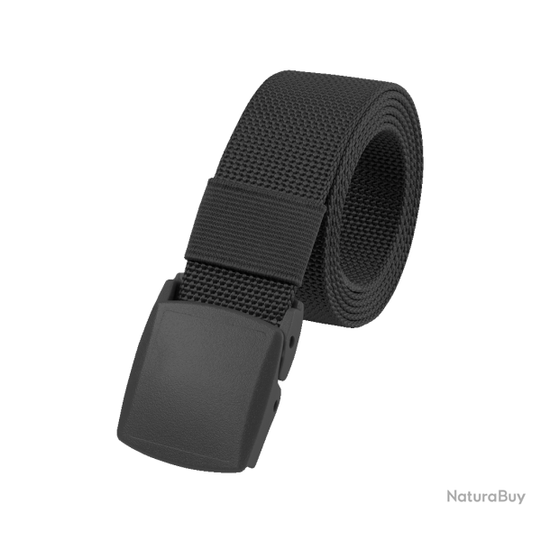 Ceinture Brandit Fast Closure en polypropyl�ne 130 x 3,5 cm - Noir