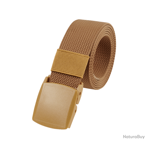 Ceinture Brandit Fast Closure en polypropyl�ne 130 x 3,5 cm - Camel