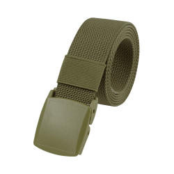 Ceinture Brandit Fast Closure en polypropyl&egrave;ne 130 x 3,5 cm - Vert olive