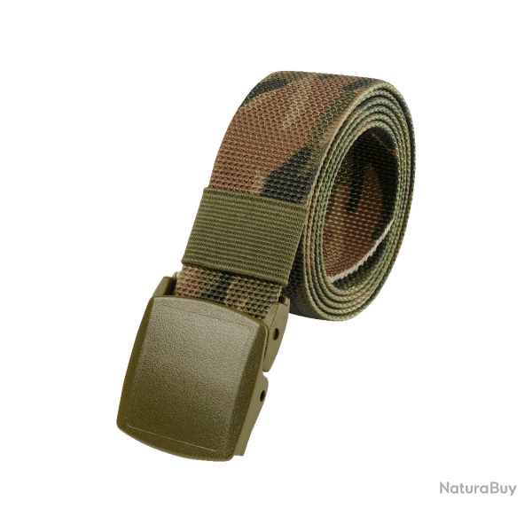 Ceinture Brandit Fast Closure en polypropyl�ne 130 x 3,5 cm - Woodland