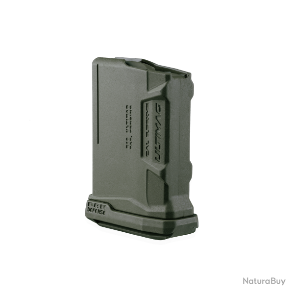 Chargeur 10 cps FAB Defense Ultimag 10R pour AR15 / M4 / HK416 - Vert