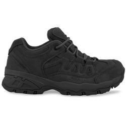 Chaussures Mil-Tec Squad 2,5" (tige basse 6,35 cm) en daim et polyester - Noir / 40 EU / 6 UK