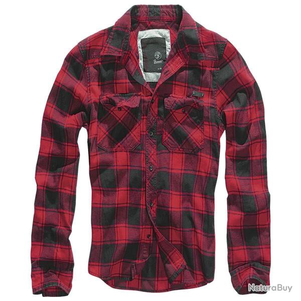 Chemise Brandit Check Rouge